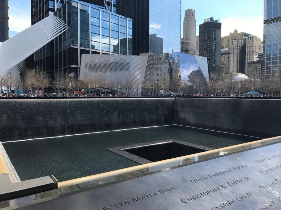 The 9/11 Memorial Museum opened on Sept. 11, 2011. This fountain, which is engraved with the names of those who perished, is part of that memorial. Rayna Minix argues that taking time to remember this tragedy in American history is essential. 