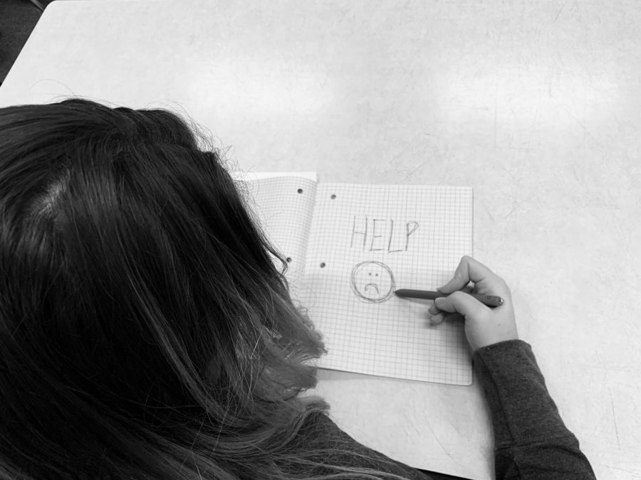 78.5 percent of surveyed juniors and seniors at Elkhart Memorial feel stressed out a lot, and feel like there is no one to help them.