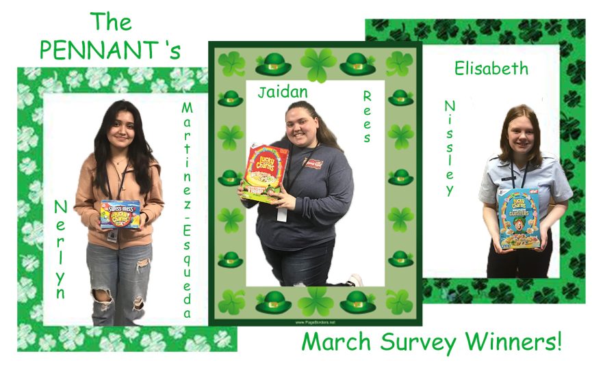 St. Patricks Day Survey Winners!