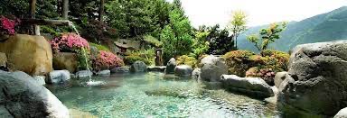 Relaxing In A Japanese Hot Spring