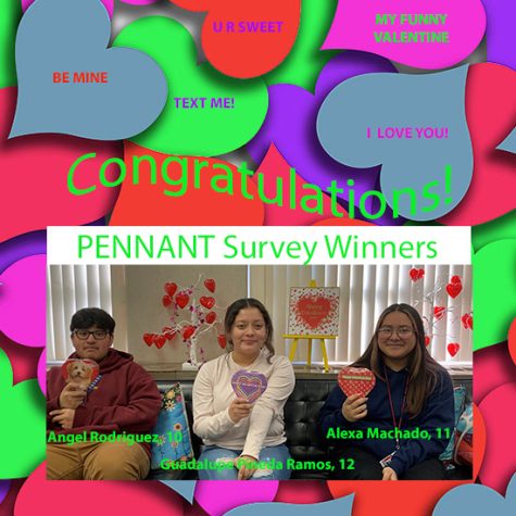 PENNANT Survey Winners: February