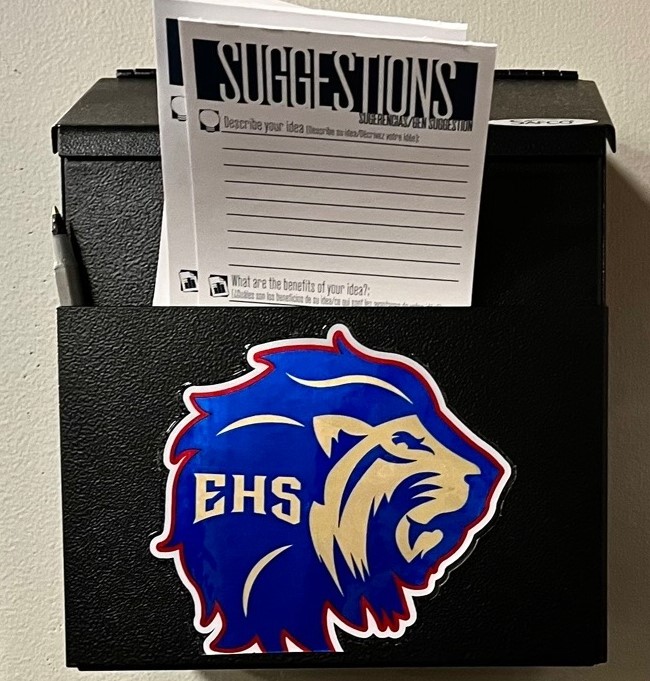 Suggestion Box: A Way That Students Can Have A Say
