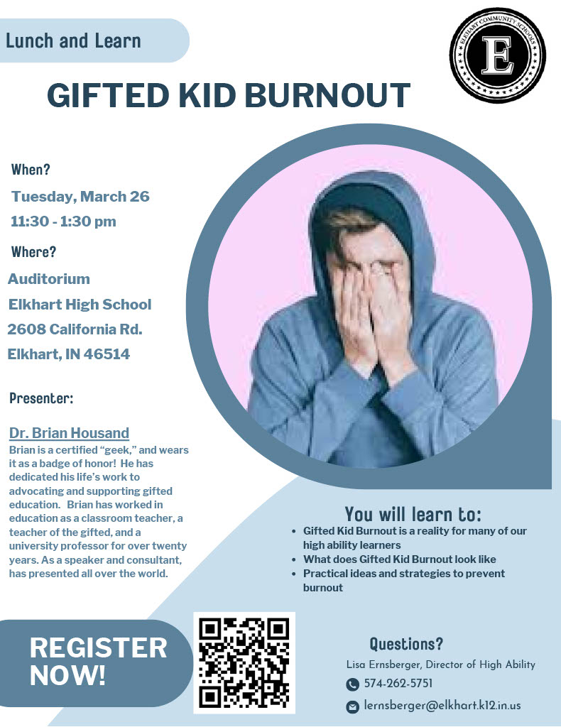 Lunch & Learn: Gifted Kid Burnout