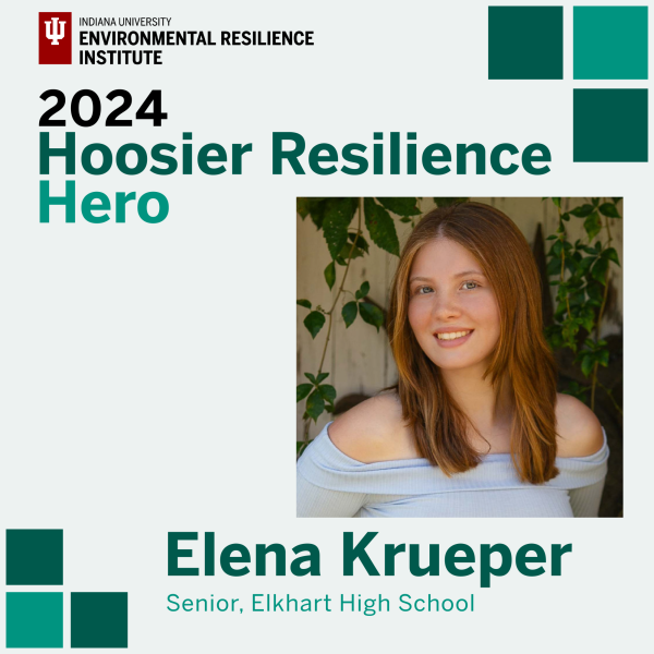 Elena Krueper Recognized As Hoosier Resilience Hero For Commitment to Environment