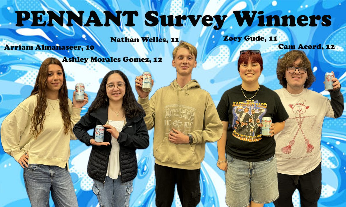 Pictured are five winners in the May survey for The PENNANT.